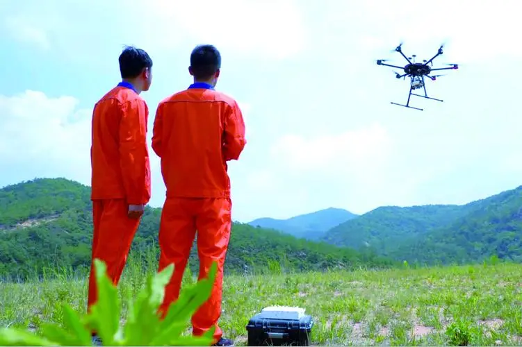 彭场镇无人机倾斜摄影巡检拍摄